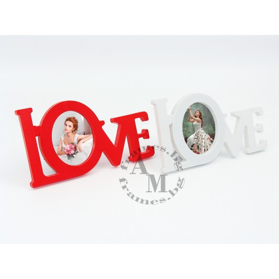 Рамка за снимка, за бюро, надпис LOVE
